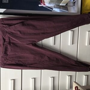 Lululemon Burgundy Joggers